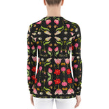 Lizzie print Women's Rash Guard