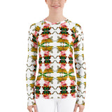 Jackie print Women's Rash Guard