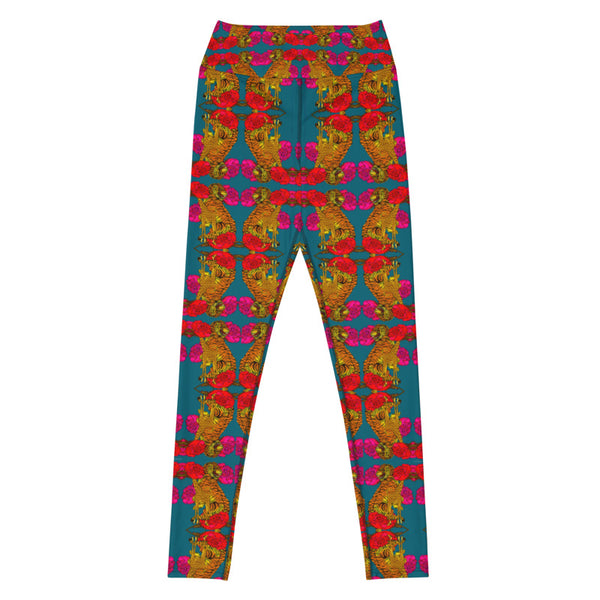 KINSHASA Print Yoga Leggings