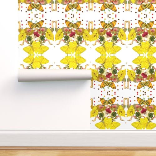 <transcy>PAPIER PEINT ENFANT OSTRICH LOVE DOTS - BLANC</transcy>