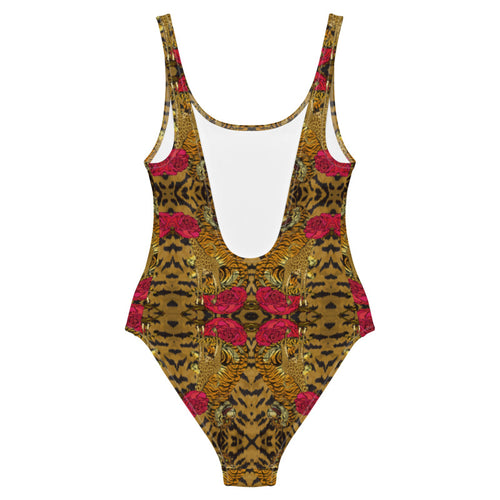 Tiger print One-Piece Swimsuit