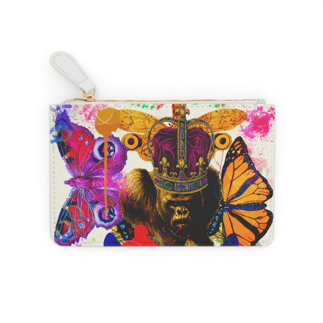 Paint mini clutch bag