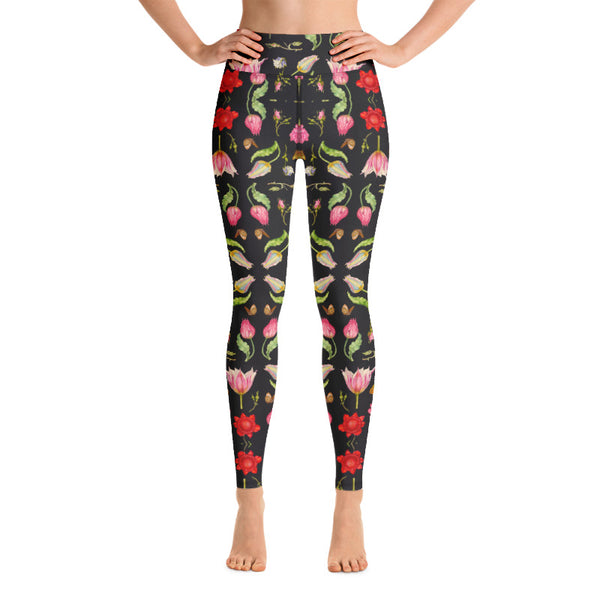 Lizzie Print Yoga Leggings