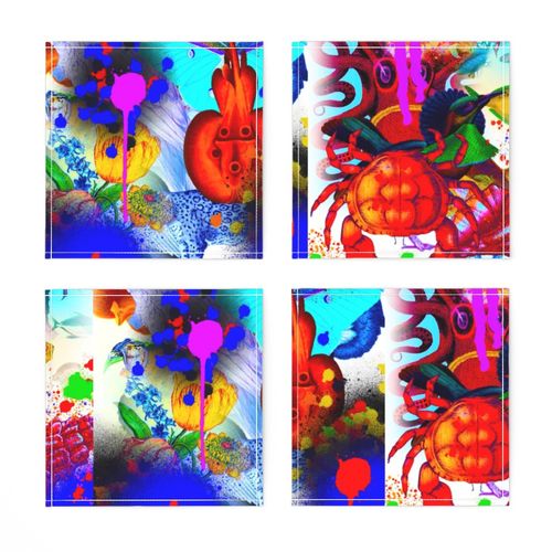 WILD PAINT NAPKIN