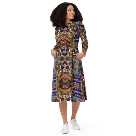 Maketa long sleeve dress