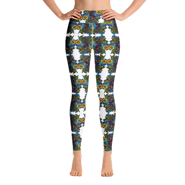 Floral Print Yoga Leggings