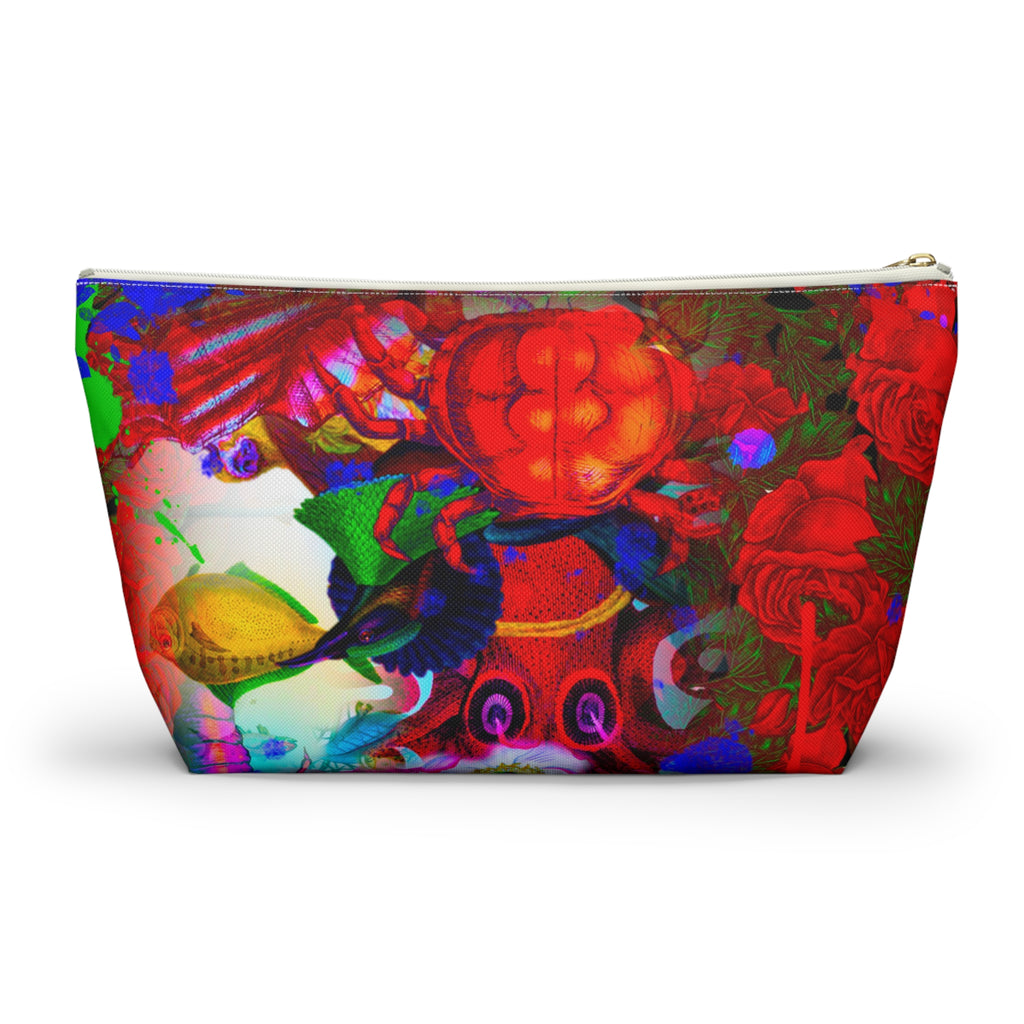 Painted pouch bag