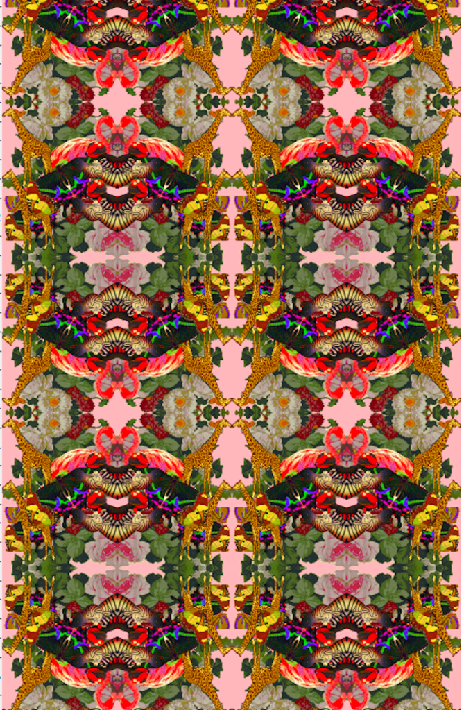 JARDIN DE FLEUR WILD BAYEUX - PINK
