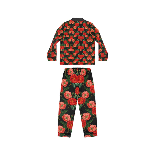 Wild roses Satin Pyjamas