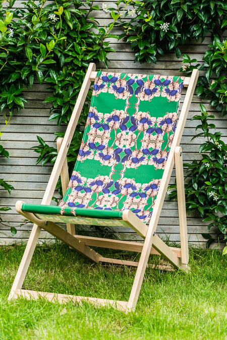 VIRUNGA PAINT DECK CHAIR-NOIR