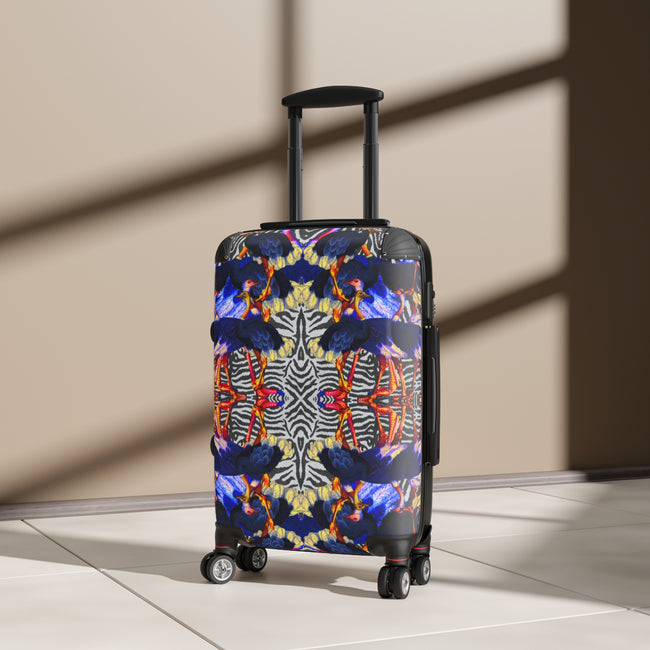 PRINTED LUXURIOUS TRAVEL SUITCASE