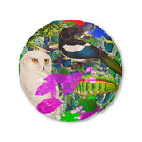 Tufted Floor Pillow, Round
