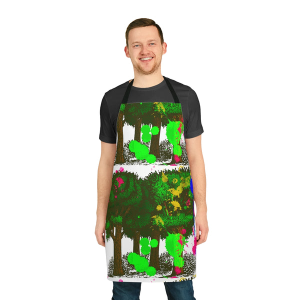 FOREST PAINT APRON