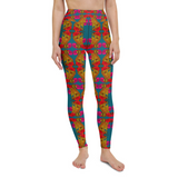 KINSHASA Print Yoga Leggings