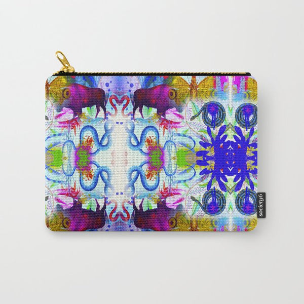 Painted carry all-pouch