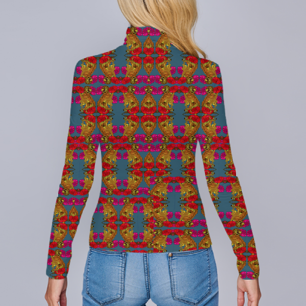 Turtleneck in kinshasa print