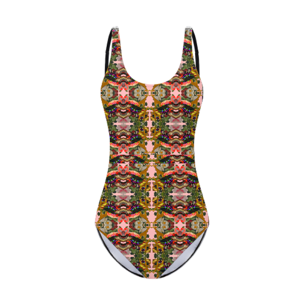 JARDIN DE FLEUR Women's One-Piece Swimsuit