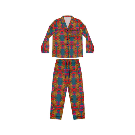 Palm design Satin Pyjamas