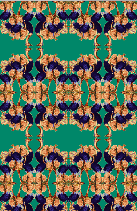 OSTRICH PEONY VELVET FABRIC-JADE