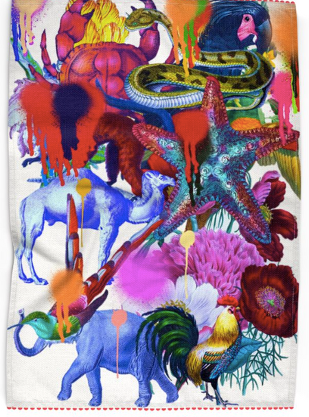Kinshasa Paint table runner