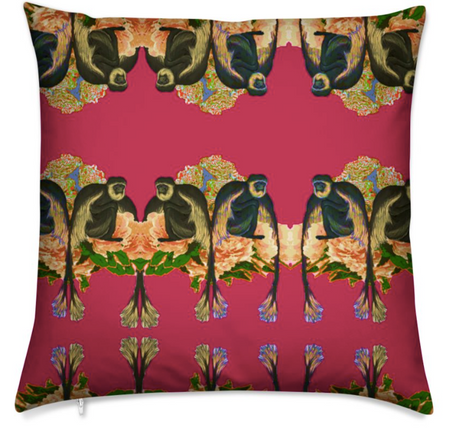 D'AMOUR MEDIUM CUSHION - NOIR