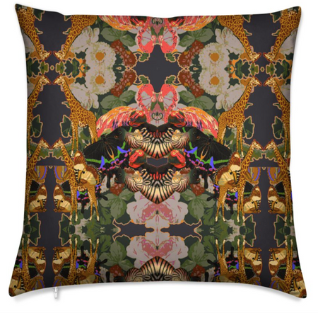 D'AMOUR MEDIUM CUSHION - NOIR