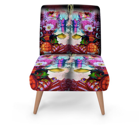 LA VIE PAINT OCCASIONAL CHAIR