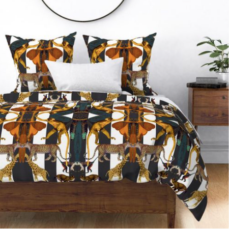 ANIMAL PRINT DUVET COVER