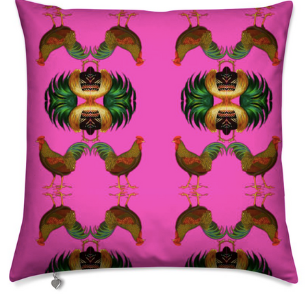 D'AMOUR MEDIUM CUSHION - JAUNE