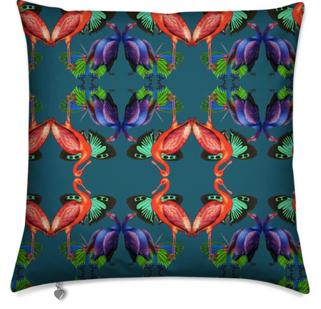 D'AMOUR MEDIUM CUSHION - JAUNE