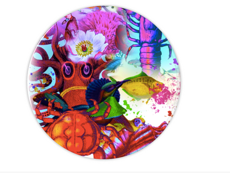 SEA LIFE KIN MIX SIDE PLATE