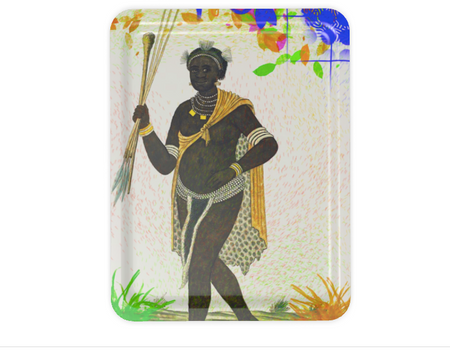 LA FETE PAINT SERVING TRAY