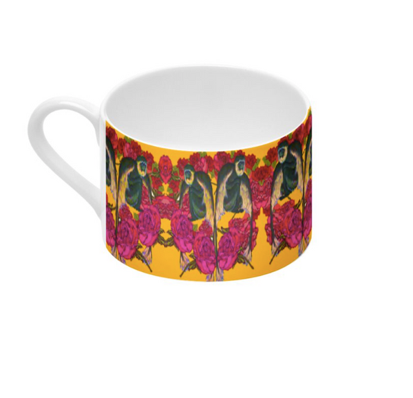 LARGER COFFEE CUP & SAUCER