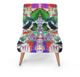 WILD FLEUR PAINT OCCASIONAL CHAIR