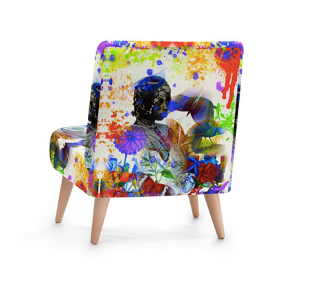 KINSHASA PAINT OCCASIONAL CHAIR