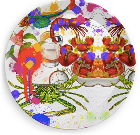 FLEUR SIDE PLATE