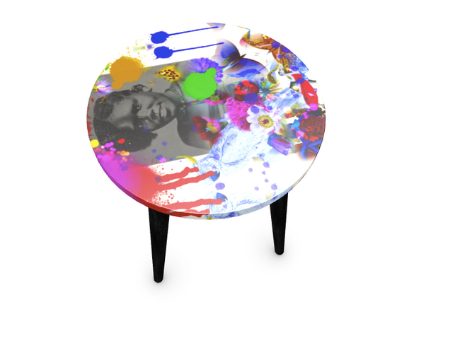 PAINT BESPOKE SIDE TABLE