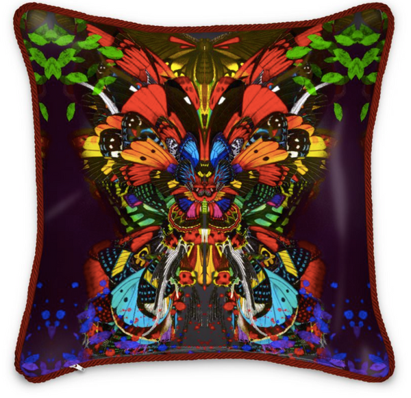 PAINT BUTTERFLY CUSHION