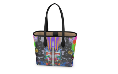 PAINT ALL OVER PRINT TOTE BAG