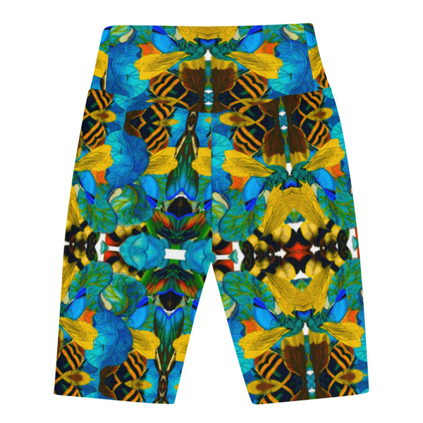 BEES N BLUES  Biker Shorts With Phone Pocket