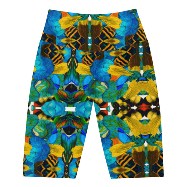 BEES N BLUES  Biker Shorts With Phone Pocket