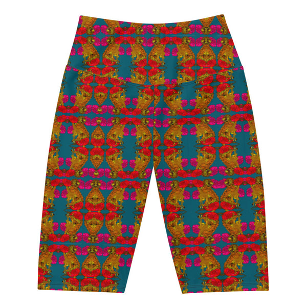 KINSHASA  Print Biker Shorts