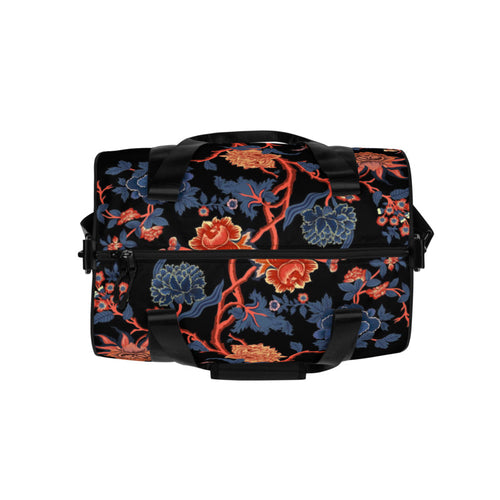 Duffle noir Printed Bag