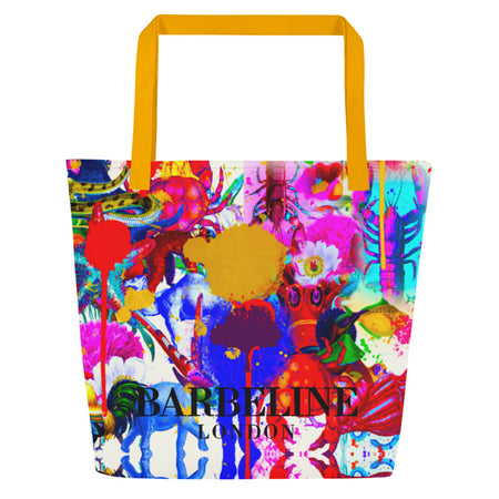 PAINT ALL OVER PRINT TOTE BAG