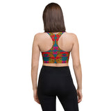 KINSHASA Print Longline Sports Bra