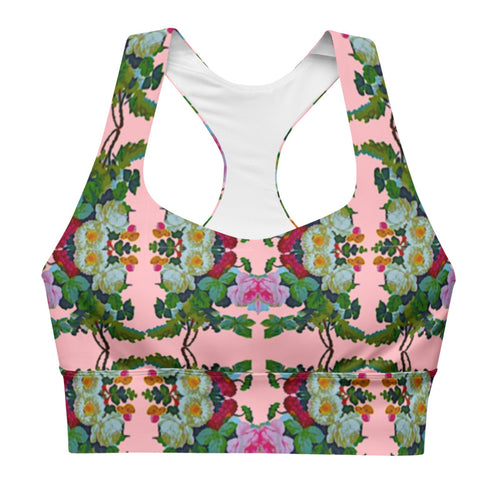 BELLA Print Longline Sports Bra