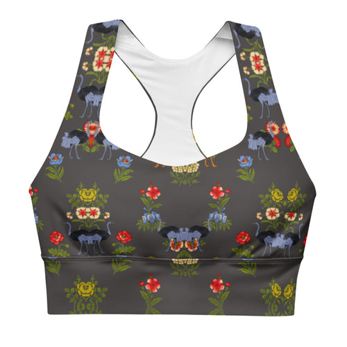 SOIREE Print Longline Sports Bra