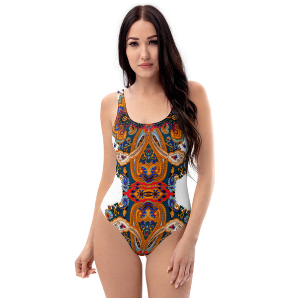 Parsley print One-Piece Swimsuit
