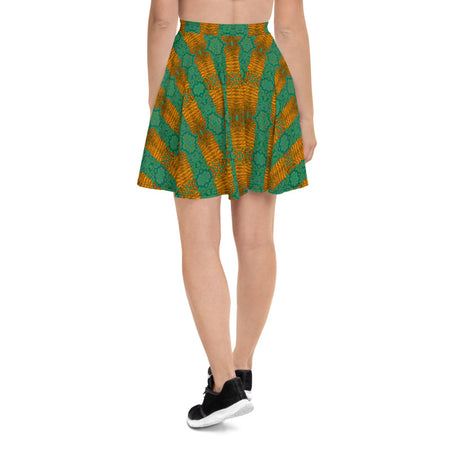 Print Women's Split Hem Bodycon Skirt