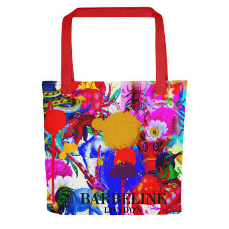 PAINTED TOTE BAG